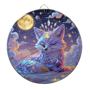Ein kleiner Sternenflüster-Mondlichtfuchs, der fri Dartscheibe