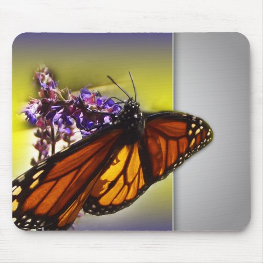 Ein kleiner süßer Buttefly Mousepad (Vorne)