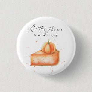 "Ein kleiner Süßer ist auf dem Weg" Babyparty Button
