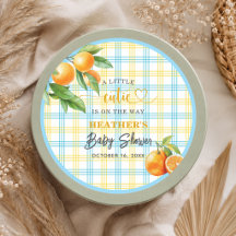 Ein kleiner Süßer ist auf dem Weg Blaue Babyparty