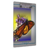 Ein kleiner süßer Schmetterling Klemmbrett (Rechts)