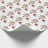 Ein kleiner Teufel und seine Irreführung Geschenkpapier (Ecke)