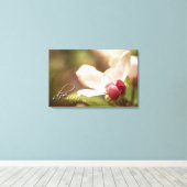 Ein kleiner Traum - Apple Blossom - Leinwand Art (Insitu (Holzboden))