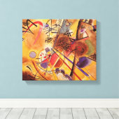 Ein kleiner Traum in Rot Leinwanddruck (Insitu (Holzboden))