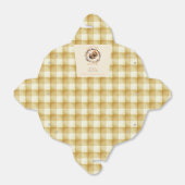 Ein kleiner türkischer Erntedank Fall Baby Dusche Geschenkschachtel (Ungefaltet)