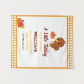 Ein kleiner türkischer Erntedank mit Dusche Wandteppich (Vorderseite (Horizontal))