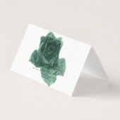 Ein kleiner Vogel erzählt mir Rose Card (Vorderseite)