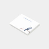 Ein kleiner Vogel erzählte mir Post-it Klebezettel (angewinkelt)