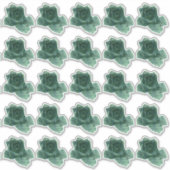 Ein kleiner Vogel erzählte mir Rose Aufkleber (Vorderseite)