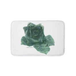 Ein kleiner Vogel erzählte mir Rose Badematte