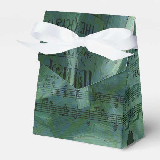 Ein kleiner Vogel erzählte mir Rose Geschenkschachtel (Vorderseite)