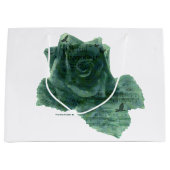 Ein kleiner Vogel erzählte mir Rose Große Geschenktüte (Vorderseite)