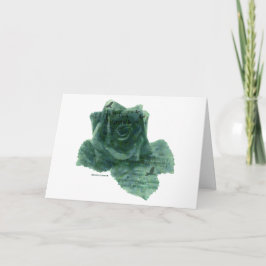 Ein kleiner Vogel erzählte mir Rose Karte