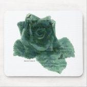 Ein kleiner Vogel erzählte mir Rose Mousepad (Vorne)