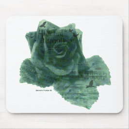 Ein kleiner Vogel erzählte mir Rose Mousepad