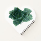 Ein kleiner Vogel erzählte mir Rose Notizblock (Rückseite)