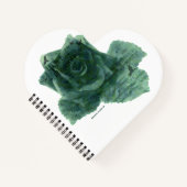 Ein kleiner Vogel erzählte mir Rose Notizblock (Vorderseite)