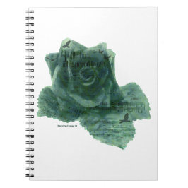 Ein kleiner Vogel erzählte mir Rose Notizblock