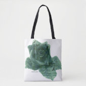 Ein kleiner Vogel erzählte mir Rose Tasche (Vorderseite)