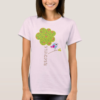 Ein kleiner Vogel sagte mir, ich solle gerecycelt  T-Shirt
