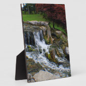 Ein kleiner Wasserfall Fotoplatte (Seite)