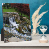 Ein kleiner Wasserfall Fotoplatte (Seite)