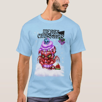 Ein kleiner Weihnachtsbär. T - Shirt