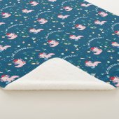 Ein kleiner Weihnachtsspass Niedliches Glück Santa Sherpadecke (3/4)