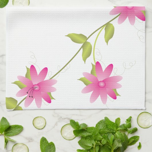 Ein kleiner Wein Handtuch (Gefaltet)