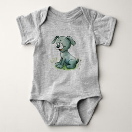 Ein kleiner Welpe Baby Strampler