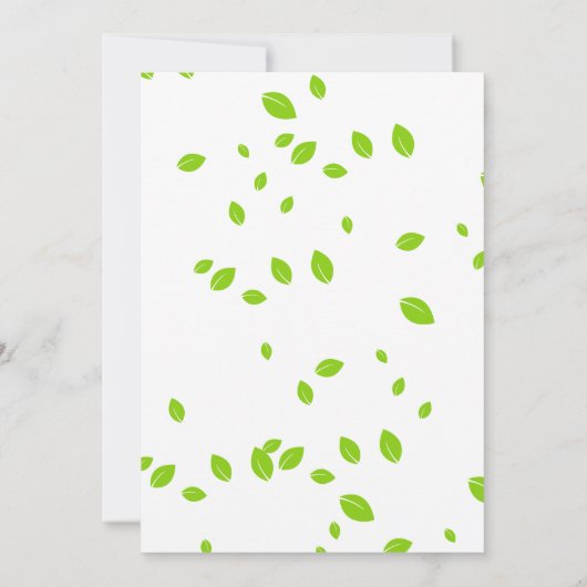 Ein kleiner Weltler ist auf dem Weg Safari Animal  Einladung (Rückseite)