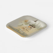 Ein kleiner Wild One Bears Woodland Baby Shower Pa Pappteller (Gewinkelt)