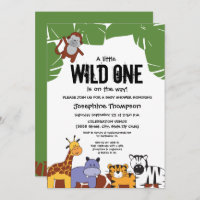 Ein kleiner Wild One ist auf der Way Safari Baby S