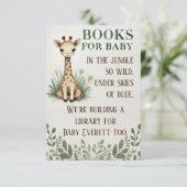 Ein kleiner Wilder Begleitkarte (Stehend Vorderseite)