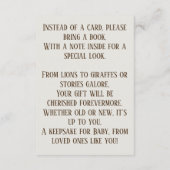 Ein kleiner Wilder Begleitkarte (Rückseite)