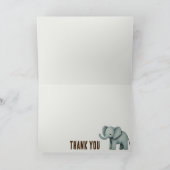 Ein kleiner Wilder Dankeskarte (Innenseite)