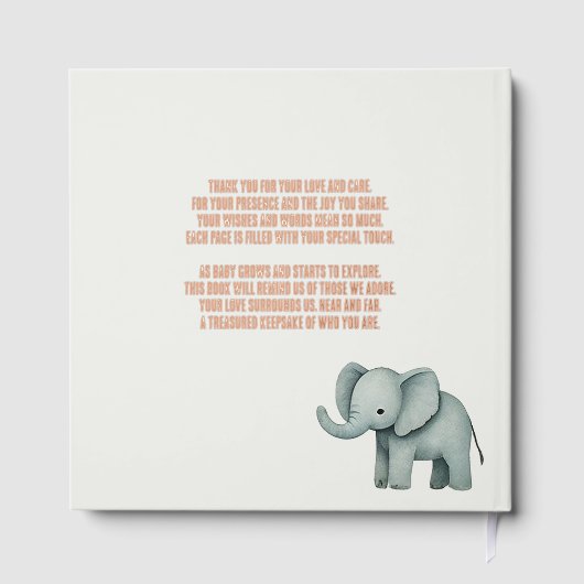 Ein kleiner Wilder Gästebuch (Rückseite)