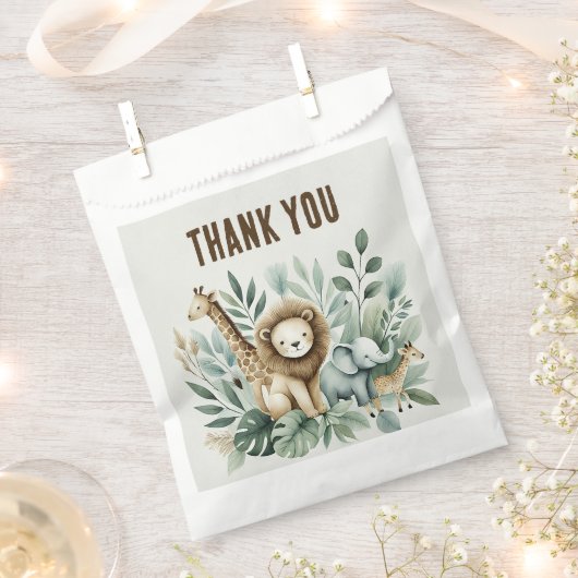 Ein kleiner Wilder Geschenktütchen (Ausgeschnitten)