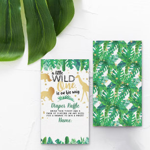 Ein kleiner Wilder ist unterwegs Jungs Windeln Raf Begleitkarte