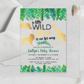 Ein kleiner Wilder ist unterwegs mit einer Babydus Acryleinladungen