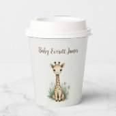 Ein kleiner Wilder Pappbecher (Rückseite)