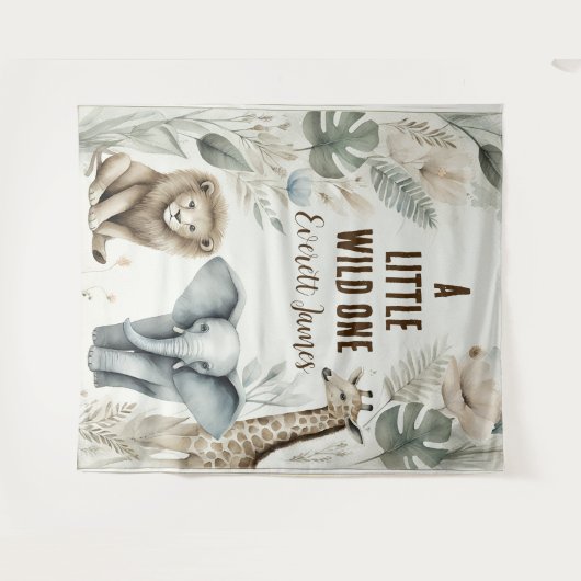 Ein kleiner Wilder Wandteppich (Vorderseite (Horizontal))