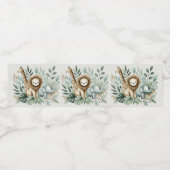 Ein kleiner Wilder Wasserflaschenetikett (Einzelnes Label)