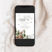 Ein kleiner Wilder | Winterwalddusche Einladung