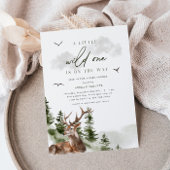 Ein kleiner Wilder | Winterwalddusche Einladung