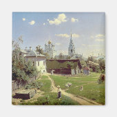 Ein kleiner Yard in Moskau, 1878 Magnet (Vorne)