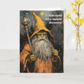 Ein kleiner Zauber für eine schnelle Erholung! Lee Karte (Gelbe Blume)