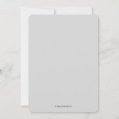 Ein kleiner Zauber ist das Brechen der Halloween-K Einladung (Rückseite)