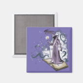 Ein kleiner Zaubermagnet Magnet (Vorderseite/Rückseite)