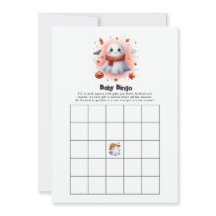 Ein kleines Baby ist auf dem Weg Baby Shower Bingo